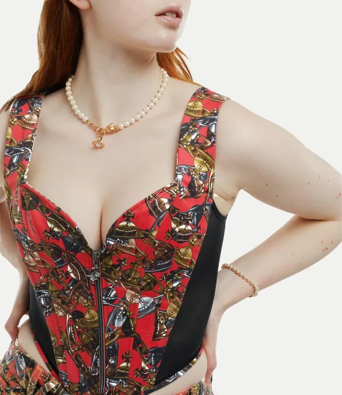Tops And Shirts Women Vivienne Westwood Classic Corset In CrazyOrb