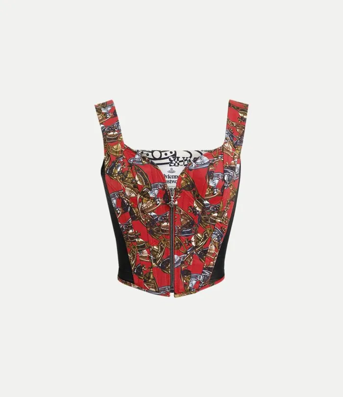 Tops And Shirts Women Vivienne Westwood Classic Corset In CrazyOrb