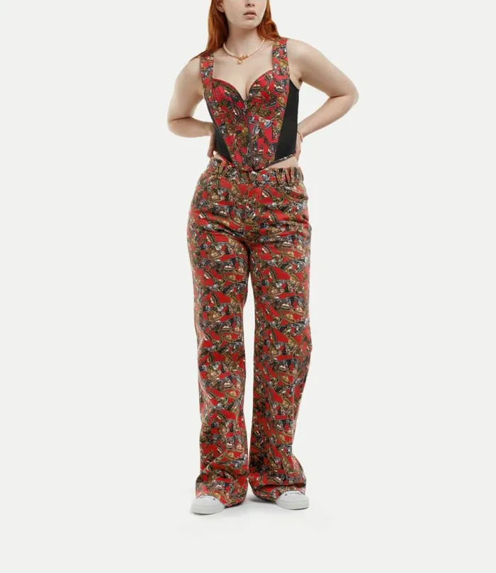 Tops And Shirts Women Vivienne Westwood Classic Corset In CrazyOrb