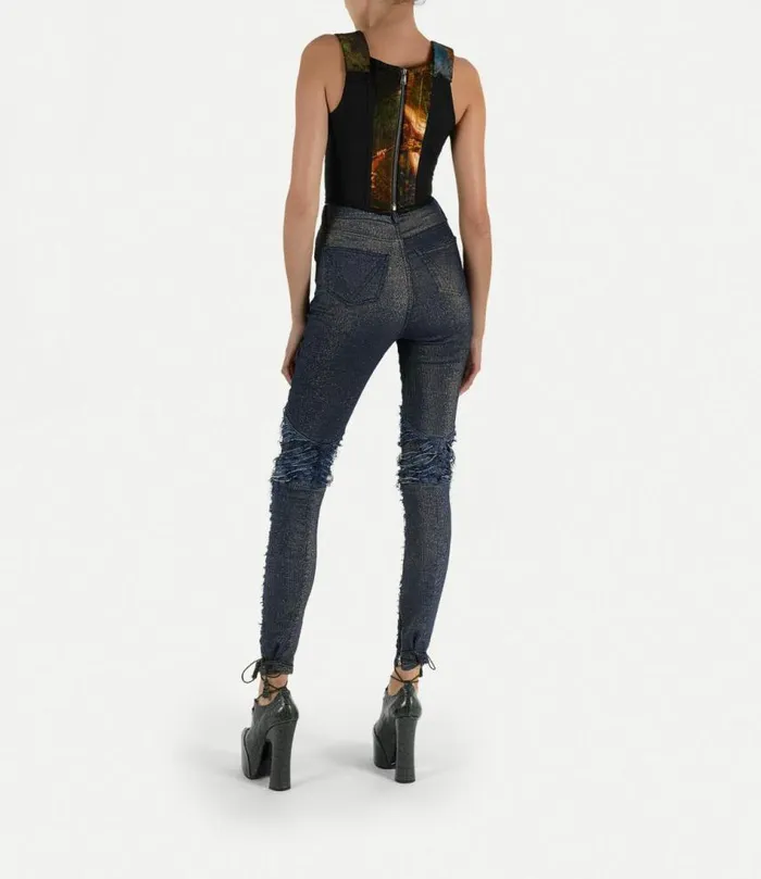 Tops And Shirts Women Vivienne Westwood Classic Portrait Corset In Fisherman