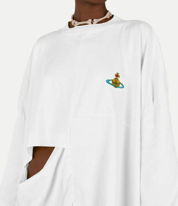Tops And Shirts Women Vivienne Westwood Dolly Oversized TShirt In White