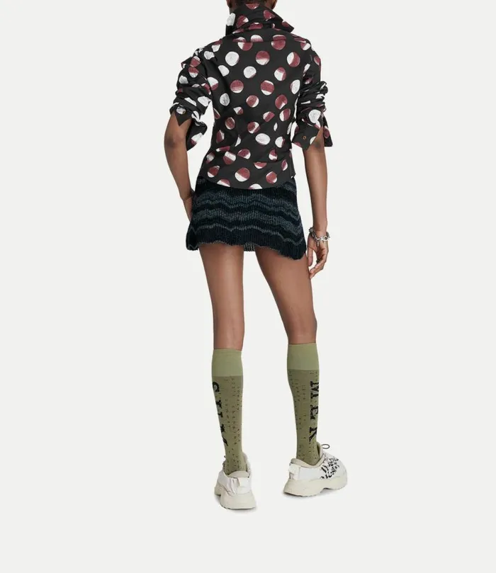 Tops And Shirts Women Vivienne Westwood Drunken Shirt In DotsOrbs