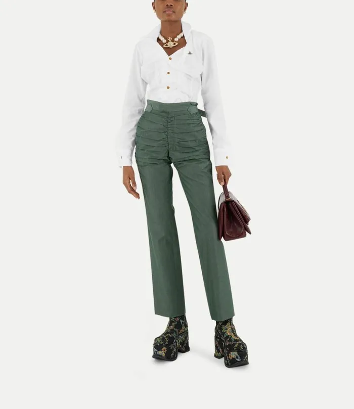 Tops And Shirts Women Vivienne Westwood Drunken Shirt In White