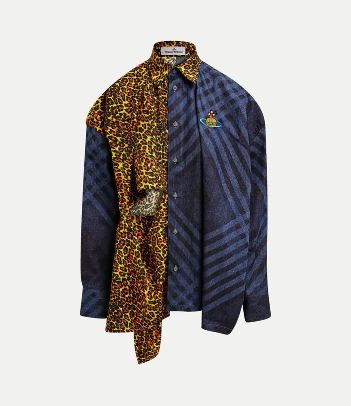 Tops And Shirts Women Vivienne Westwood Gib Shirt In Blue