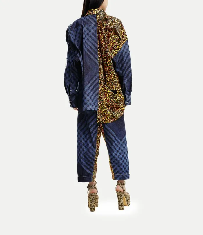 Tops And Shirts Women Vivienne Westwood Gib Shirt In Blue