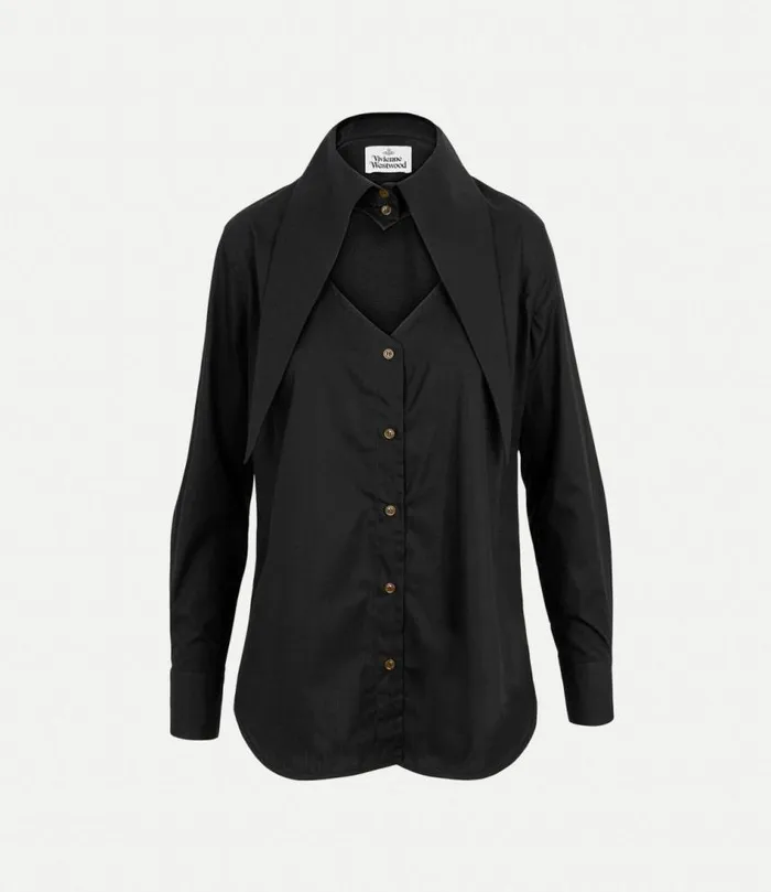 Tops And Shirts Women Vivienne Westwood Heart Shirt In Black