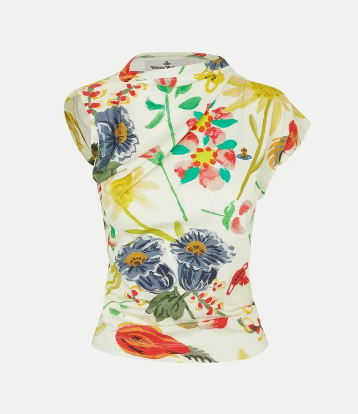Tops And Shirts Women Vivienne Westwood Hebo Top In FolkloreFlower