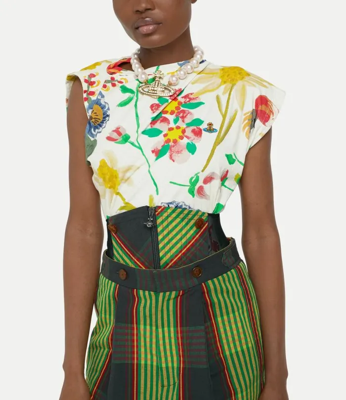 Tops And Shirts Women Vivienne Westwood Hebo Top In FolkloreFlower
