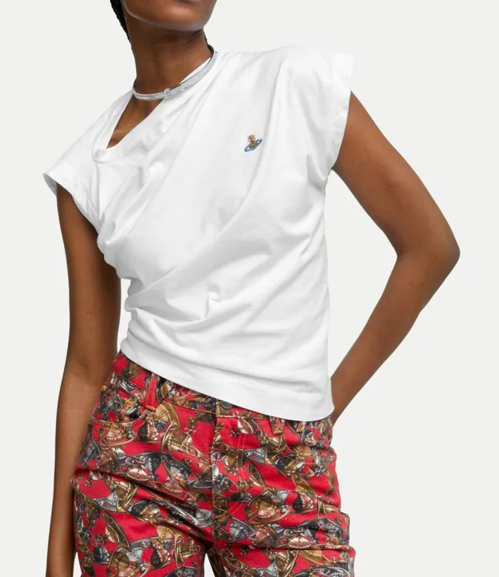 Tops And Shirts Women Vivienne Westwood Hebo Top In White