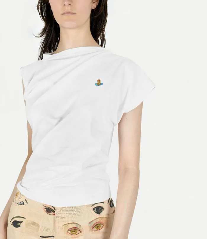 Tops And Shirts Women Vivienne Westwood Hebo Top In White