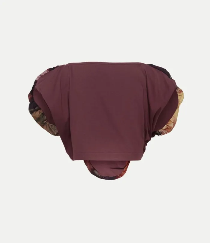 Tops And Shirts Women Vivienne Westwood Kiss Heart Top In Brown