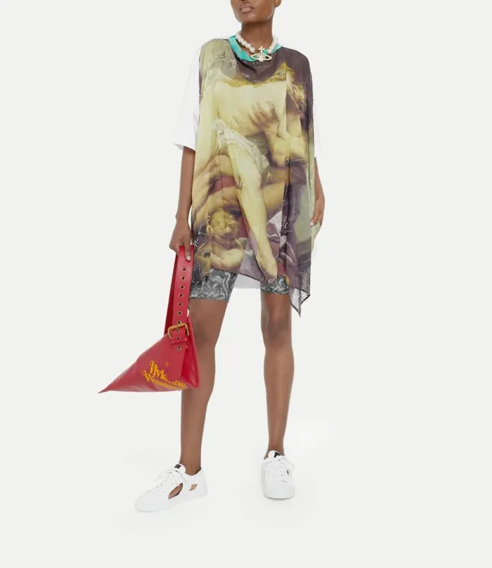 Tops And Shirts Women Vivienne Westwood Kiss Swing Top In White