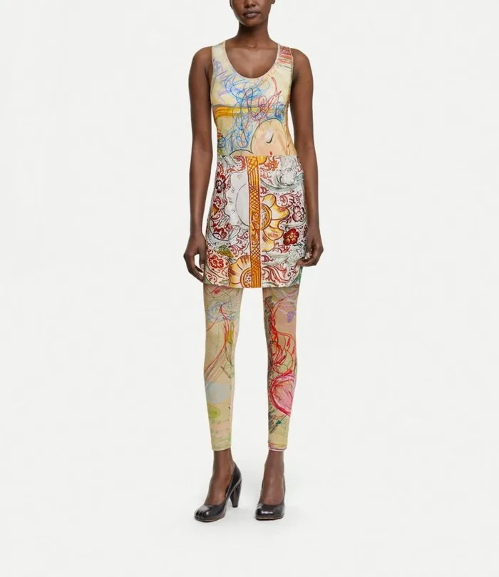 Tops And Shirts Women Vivienne Westwood Lili Tank Top In KidsDrawingsPrint