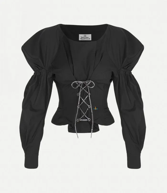 Tops And Shirts Women Vivienne Westwood Long Sleeve Kate Top In Black