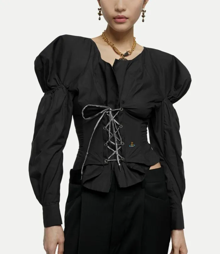 Tops And Shirts Women Vivienne Westwood Long Sleeve Kate Top In Black