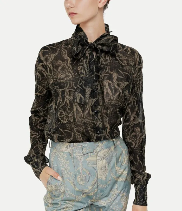 Tops And Shirts Women Vivienne Westwood Metro Shirt In BattleOfMen