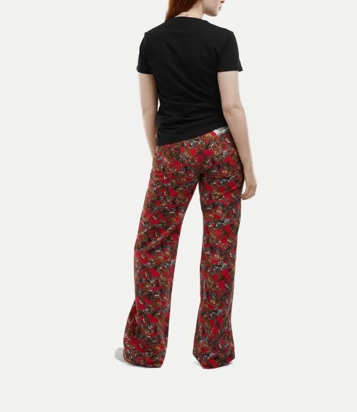 Tops And Shirts Women Vivienne Westwood Orb Peru TShirt In Black