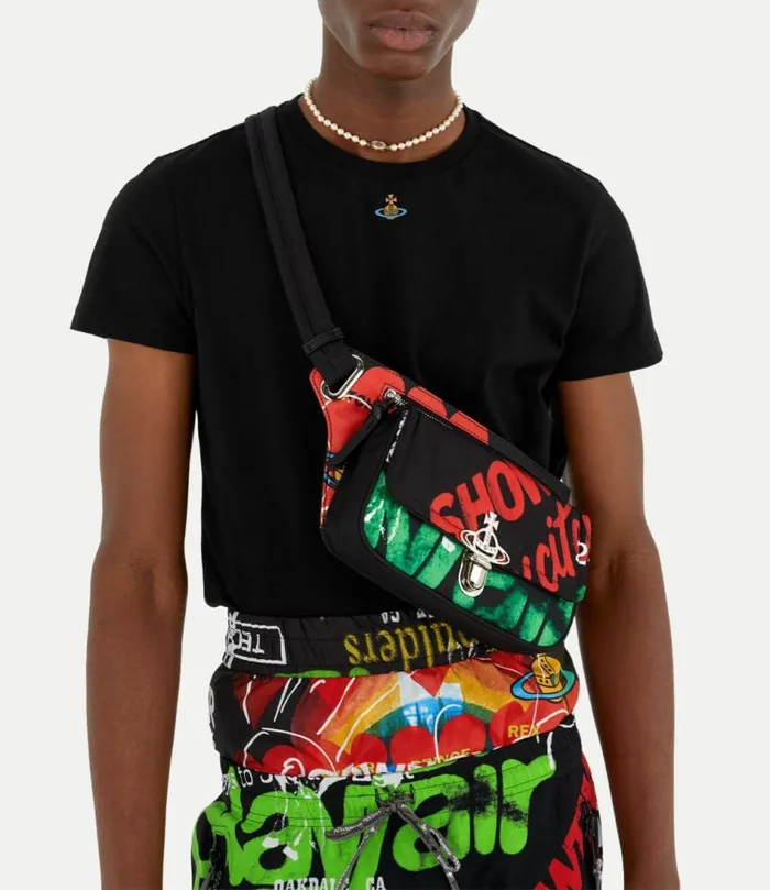 Tops And Shirts Women Vivienne Westwood Orb Peru TShirt In Black