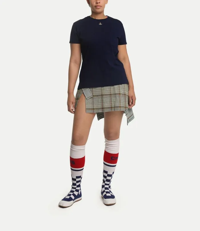 Tops And Shirts Women Vivienne Westwood Orb Peru TShirt In Navy