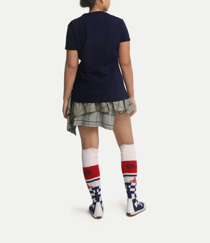 Tops And Shirts Women Vivienne Westwood Orb Peru TShirt In Navy