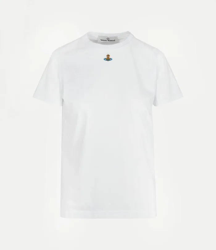 Tops And Shirts Women Vivienne Westwood Orb Peru TShirt In White