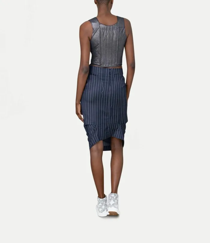 Tops And Shirts Women Vivienne Westwood Portrait Corset In Silver