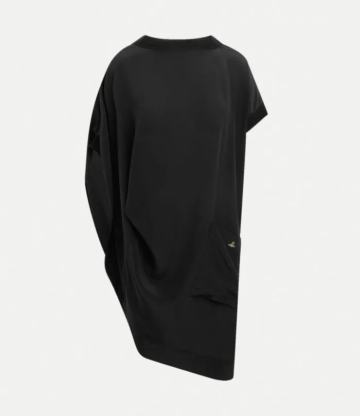 Tops And Shirts Women Vivienne Westwood Short Sleeve Annex Top In Black