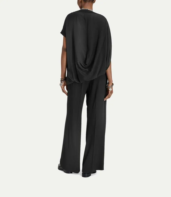 Tops And Shirts Women Vivienne Westwood Short Sleeve Annex Top In Black