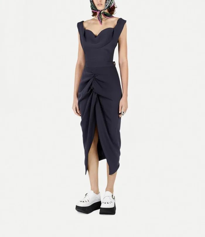 Tops And Shirts Women Vivienne Westwood Sunday Corset Top In Blue