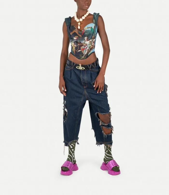 Tops And Shirts Women Vivienne Westwood Sunday Corset Top In Boucher