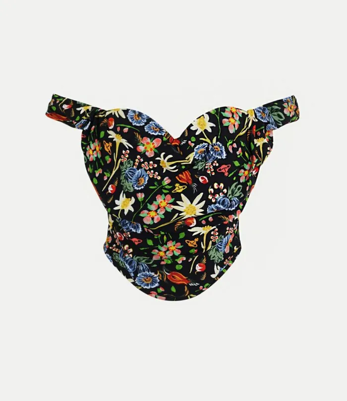 Tops And Shirts Women Vivienne Westwood Sunday Corset Top In FolkFlower