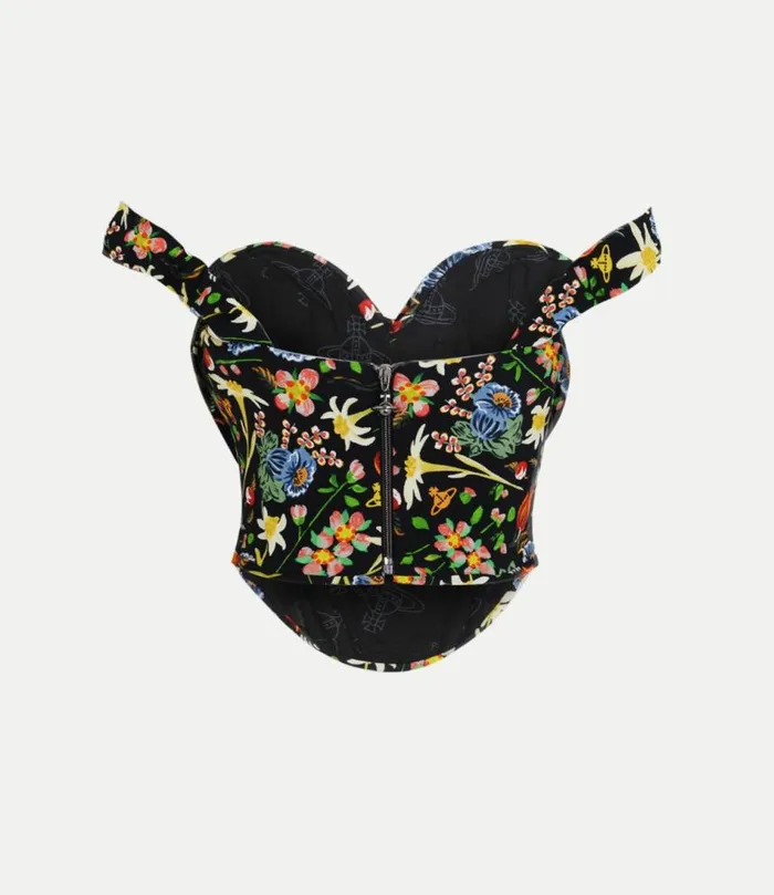 Tops And Shirts Women Vivienne Westwood Sunday Corset Top In FolkFlower