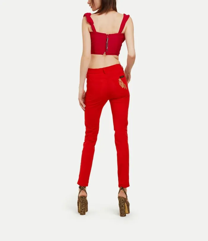 Tops And Shirts Women Vivienne Westwood Sunday Corset Top In Red