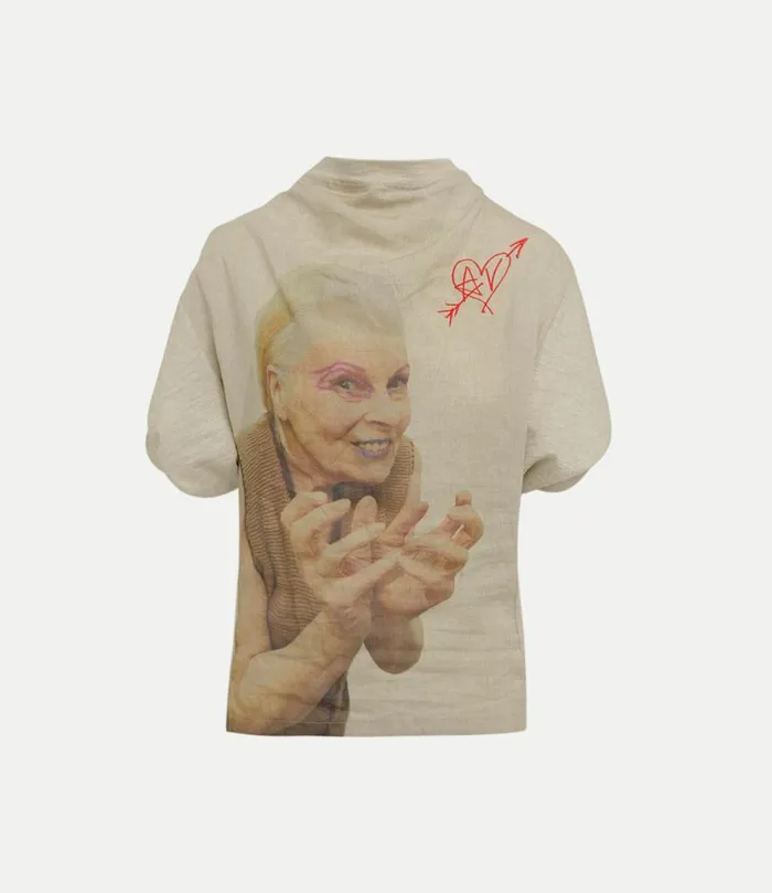 Tops And Shirts Women Vivienne Westwood Vivienne TShirt In Sand