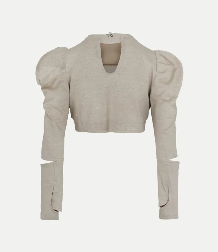 Tops And Shirts Women Vivienne Westwood Volant Top In Sand