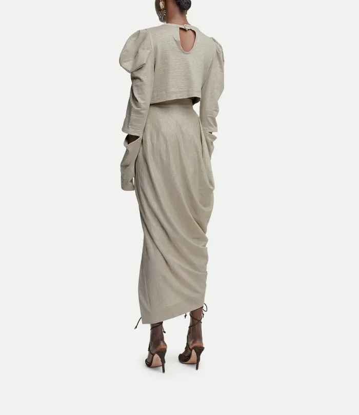 Tops And Shirts Women Vivienne Westwood Volant Top In Sand