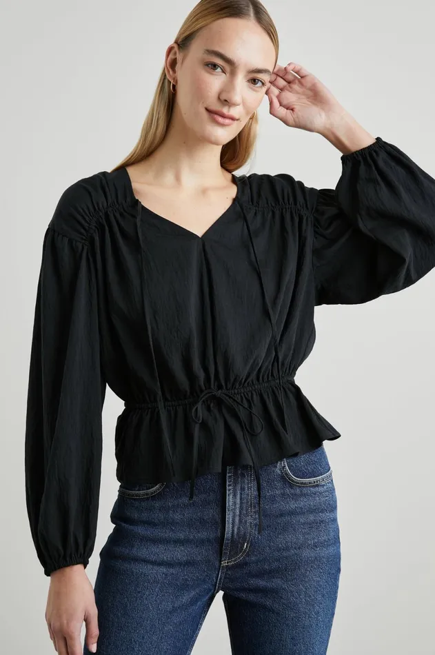 Tops Women Rails Abra Top Black