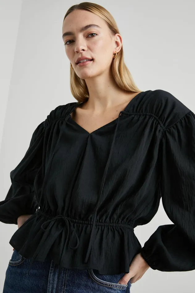 Tops Women Rails Abra Top Black
