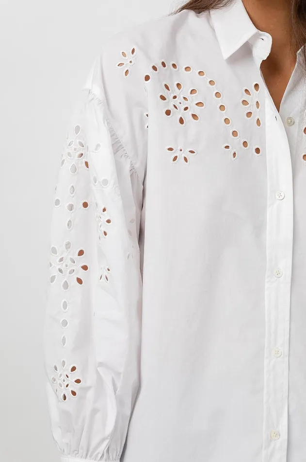 Tops Women Rails Alister Shirt White