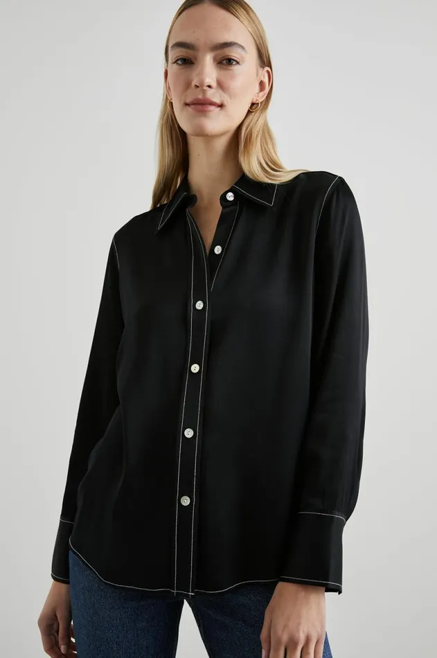 Tops Women Rails Andrea Top Black
