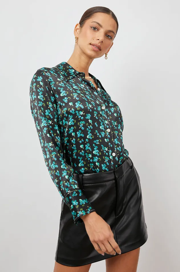 Tops Women Rails Andrea Top Mint Floral