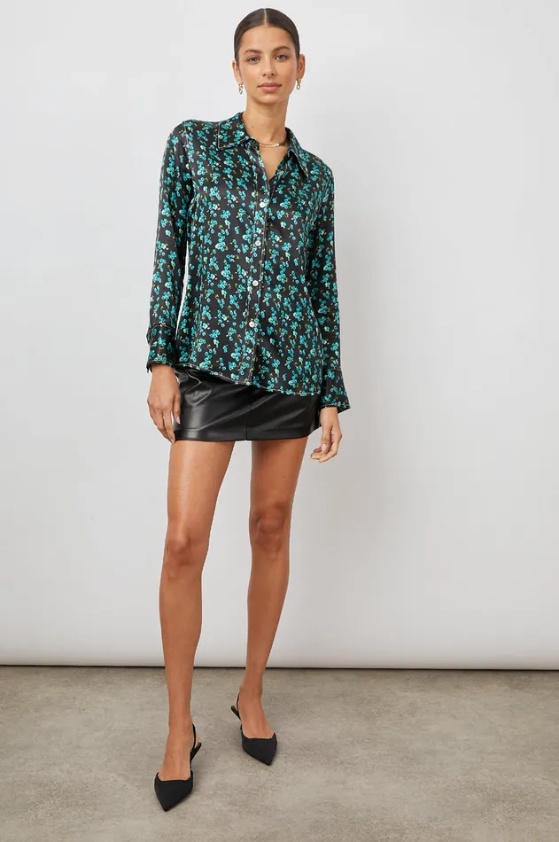 Tops Women Rails Andrea Top Mint Floral