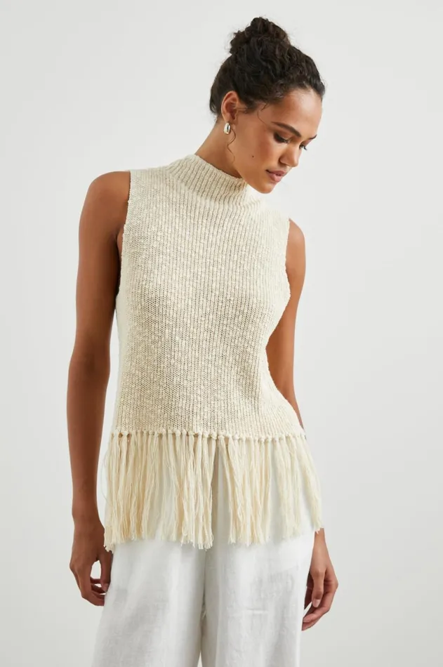 Tops Women Rails Astrid Top Ecru