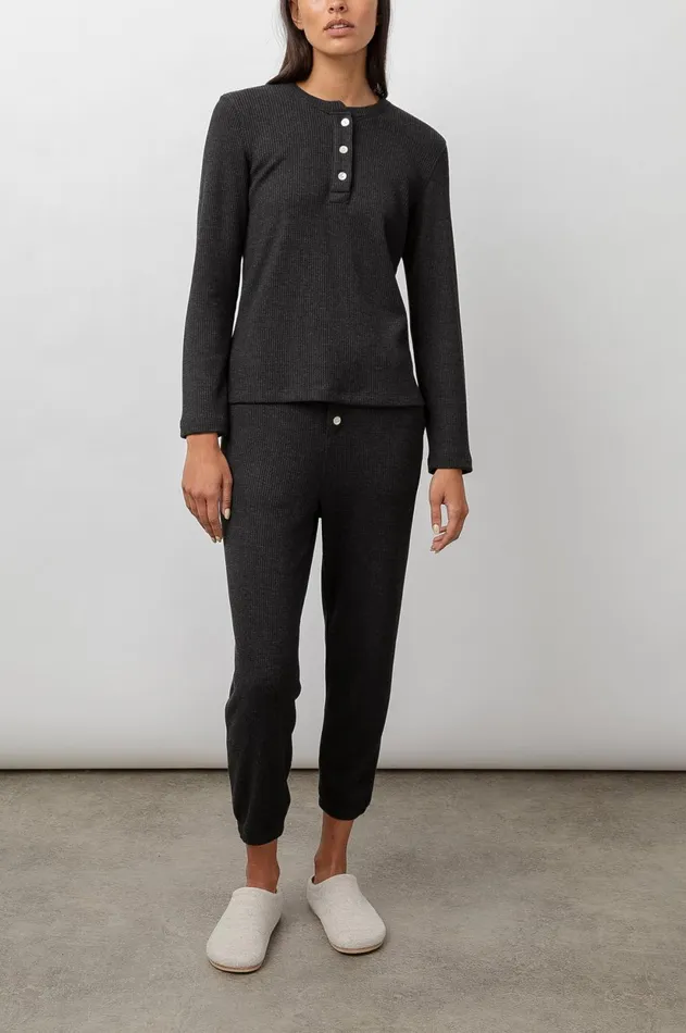 Tops Women Rails Avery Top Charcoal