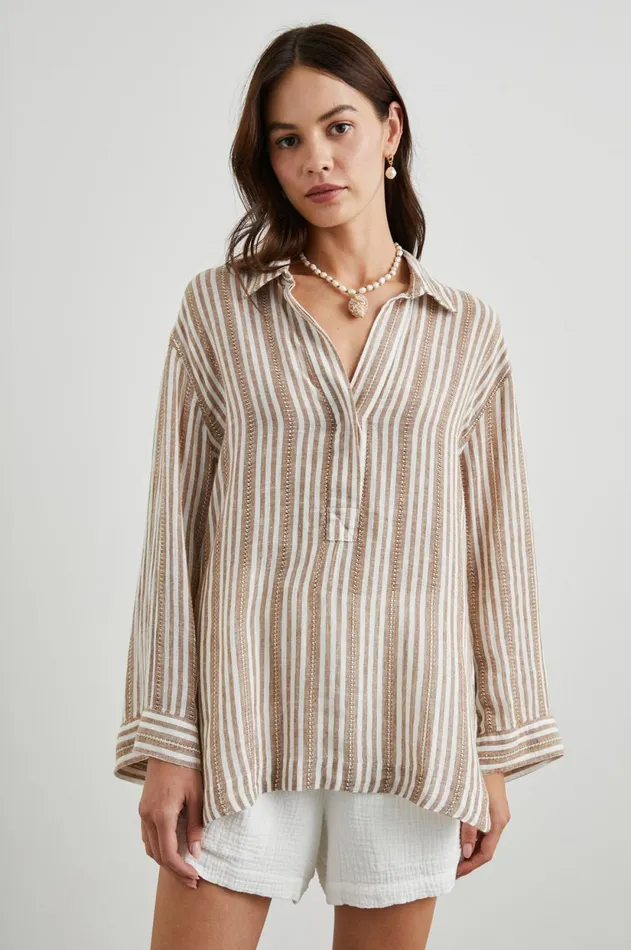 Tops Women Rails Banks Top Palo Santo Stripe