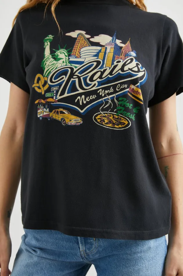 Tops Women Rails Boyfriend TShirt Rails New York