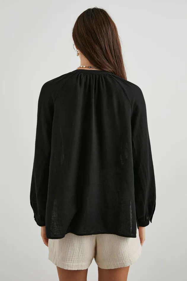 Tops Women Rails Brielle Top Black