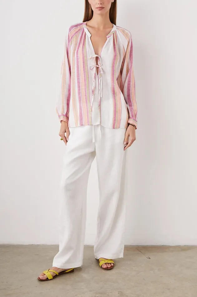 Tops Women Rails Brielle Top Hibiscus Stripe