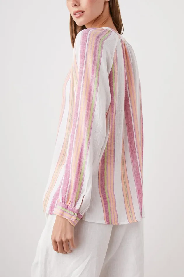 Tops Women Rails Brielle Top Hibiscus Stripe