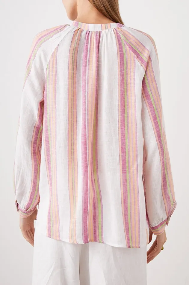 Tops Women Rails Brielle Top Hibiscus Stripe